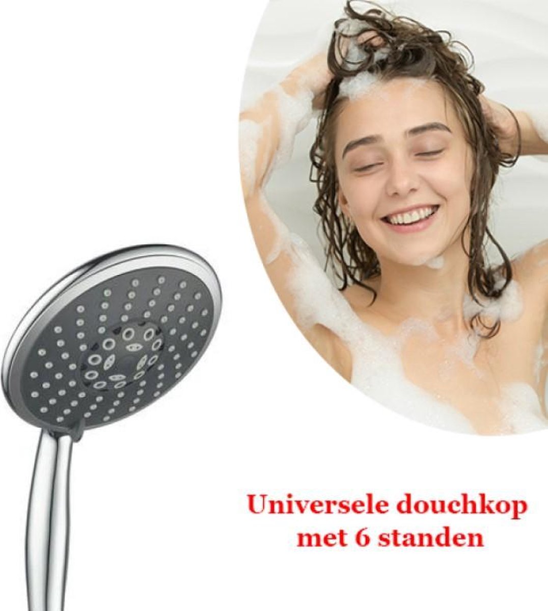Douchekop Handdouche Hoofddouche Shower Head Watervaluitloop