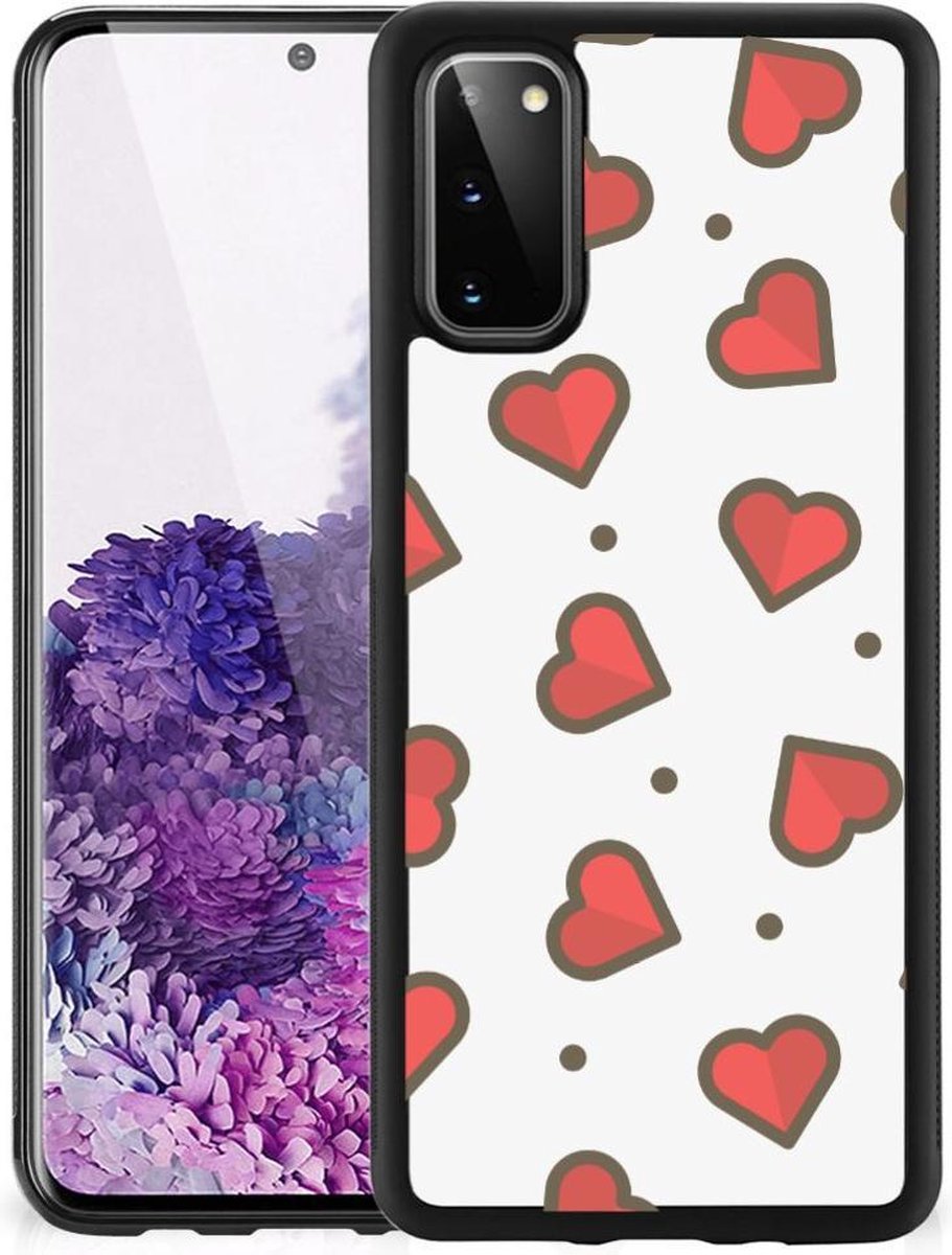 Samsung Galaxy S20 Bumper Case Hearts
