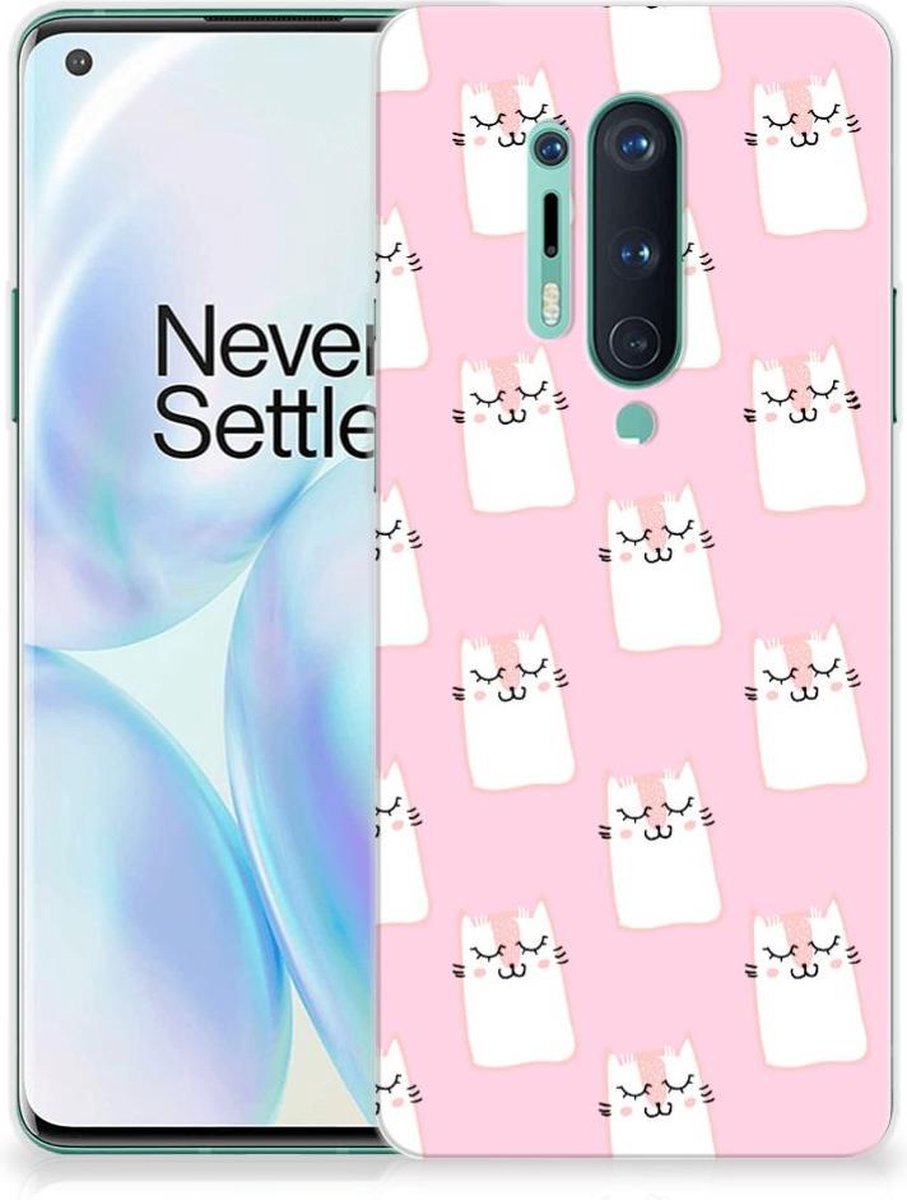 OnePlus 8 Pro TPU Hoesje Sleeping Cats