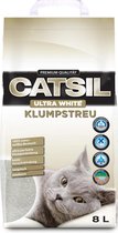 Catsil Ultra White kattenbakvulling klontvormend 8L