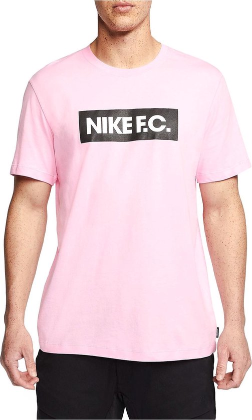 Nike T-shirt - Mannen - roze,wart,wit | bol