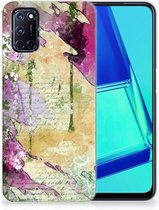 Coque Téléphone pour OPPP A52 | A72 TPU étui Peinture Lettre