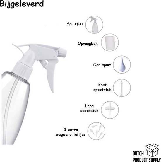 Oorsmeer verwijderaar – Oorreiniger – Oorreiniging – Bulb syringe –  Oorspray –... | bol.com