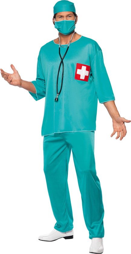 SMIFFY'S - Chirurgen kostuum voor mannen - M