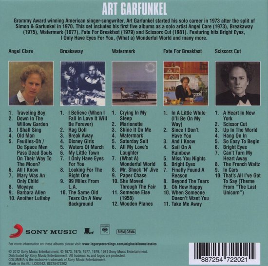 Original Album Classics - Garfunkel, Art