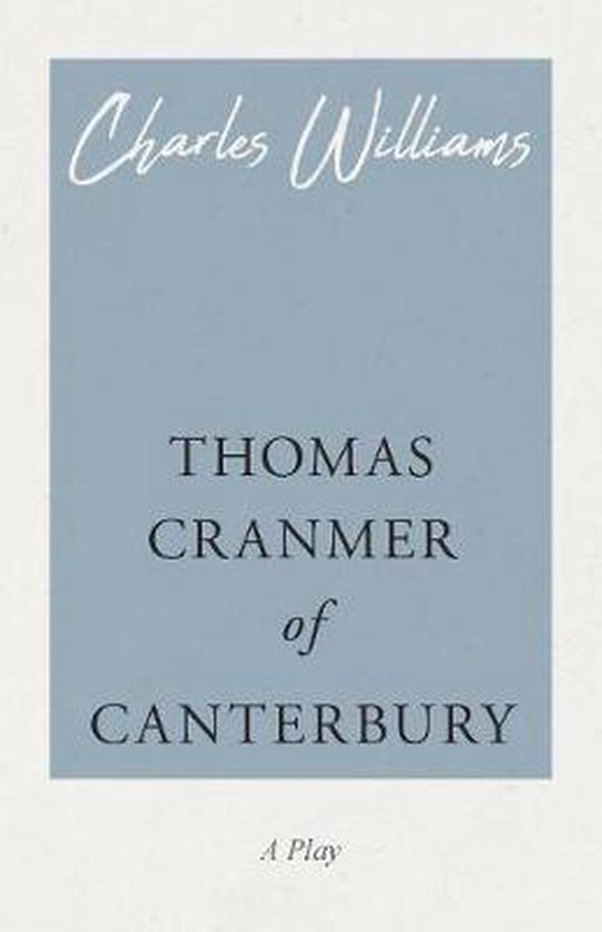 Thomas Cranmer of Canterbury - cover