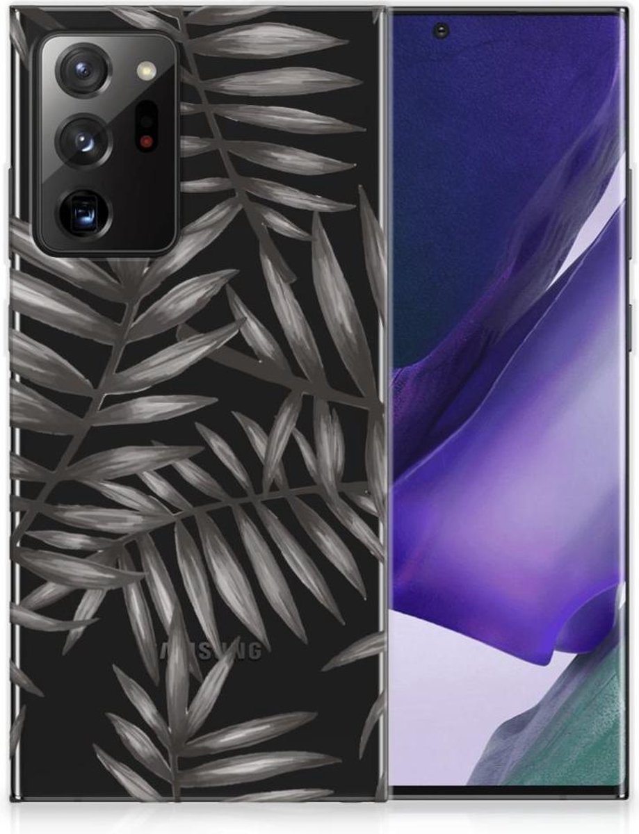 Samsung Galaxy Note20 Ultra TPU Case Leaves Grey