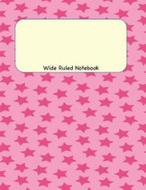 Wide Ruled Notebook: 8.5 x 11 Journal 100 Pages