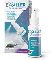 Exaller Anti Huisstofmijt Spray 75 ml - 100% Natuurlijk huismijt bestrijder - Klinisch getest - Behandeling & Preventie van Huisstofmijt Allergie Exaller Anti Huisstofmijt Spray 75 ml - 100% Natuurlijk huismijt bestrijder - Klinisch getest - Behandeling & Preventie van Huisstofmijt Allergie