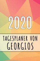 2020 Tagesplaner von Georgios: Personalisierter Kalender f�r 2020 mit deinem Vornamen