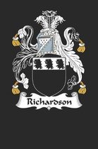 Richardson: Richardson Coat of Arms and Family Crest Notebook Journal (6 x 9 - 100 pages)