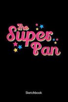 Super Pan. Sketchbook: Pansexual Sketchbook and Pansexual Journal, 6x9, ruled.