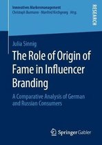 The Role of Origin of Fame in Influencer Branding