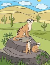 African Animals- African Animals Coloring Book 4, 5 & 6