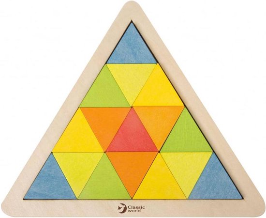Puzzle en mosaïque en bois du Classic World , 67e. | Jeux | bol.com
