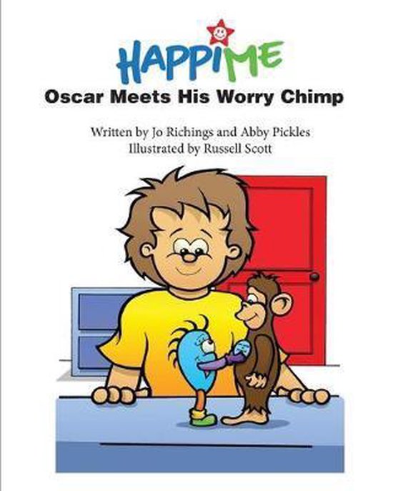 Oscar meets his Worry Chimp. - cover