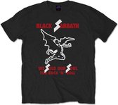 Black Sabbath Heren Tshirt -L- Sold Our Soul Zwart
