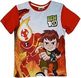 Ben 10 - T-shirt - Rood - 104 cm - 4 jaar - 100% katoen