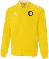 Adidas Feyenoord Trainingsjas - maat 152 kinderen - kleur geel - seizoen 18/19