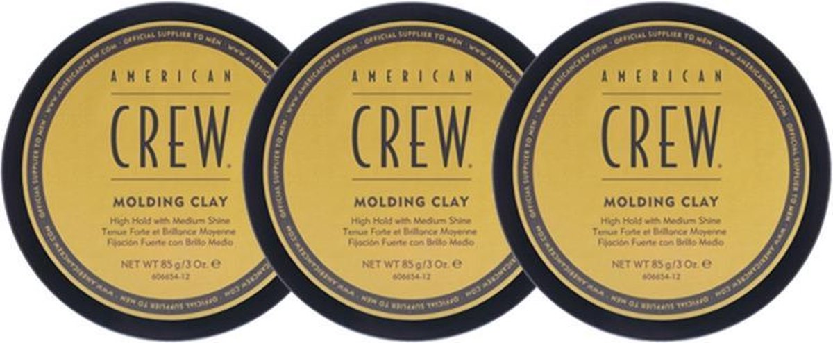 American Crew Molding Clay 3 Stuks - American Crew