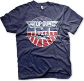 Top Gun Heren Tshirt -L- Tomcat Blauw