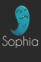 Sophia: 6x9 College Ruled Line Paper 150 Pages
