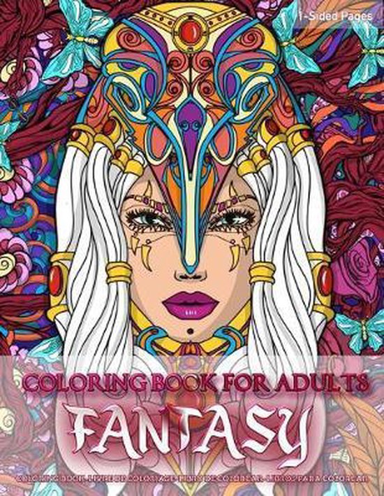 Coloring Book for Adults Fantasy, Dhiya Coloring 9781689759021