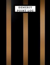 Demerit point log