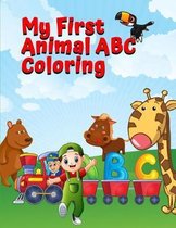 My First Animal ABC Coloring