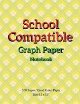 School Compatible: Maths Or Science Composition Notebook For Students With Quad Ruled 5 Squares per inch Graph Paper Suitable For Program