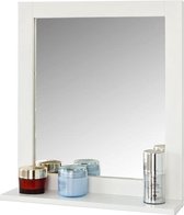Simpletrade Badkamerspiegel - Spiegel - Plank - Hout - 40x50x10 cm