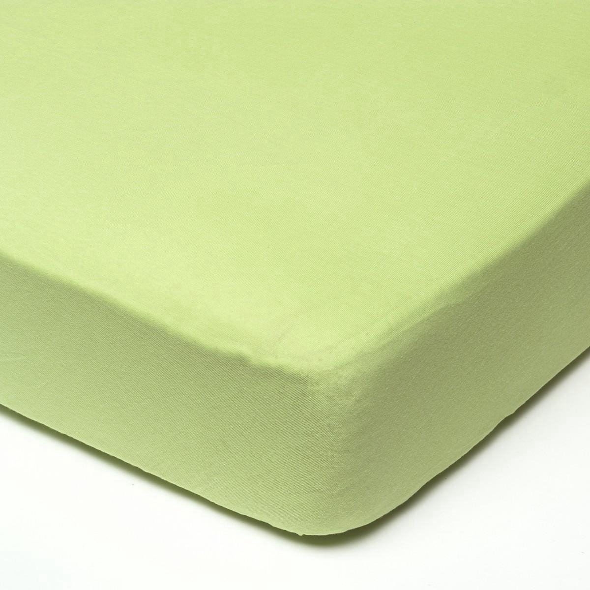 Hoeslaken Jersey ABZ 40x80 cm - Kleur Lime