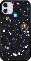 iPhone 11 Hoesje TPU Case - Galactic Bokeh #ffffff