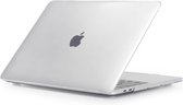 Laptop case - voor MacBook Pro 2020 13 inch - nieuwe MacBook - laptop cover - transparant macbook cover - hoes - beschermer - protector - A2179 - case - laptophoes - macbook - 13" - laptopcov
