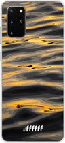 Samsung Galaxy S20+ Hoesje Transparant TPU Case - Water Waves #ffffff