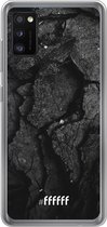 Samsung Galaxy A41 Hoesje Transparant TPU Case - Dark Rock Formation #ffffff