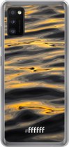 Samsung Galaxy A41 Hoesje Transparant TPU Case - Water Waves #ffffff