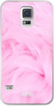 6F hoesje - geschikt voor Samsung Galaxy S5 -  Transparant TPU Case - Cotton Candy #ffffff