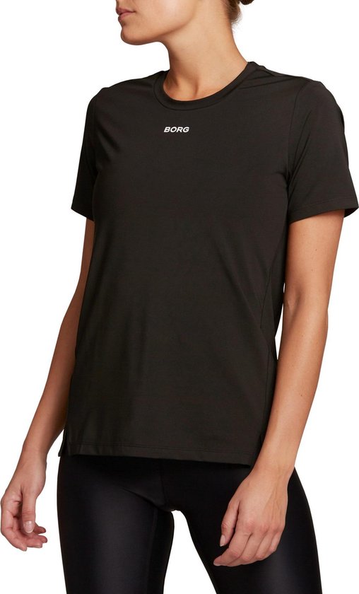 Foto: Bj rn borg tee cato zwart dames sportshirt maat 36