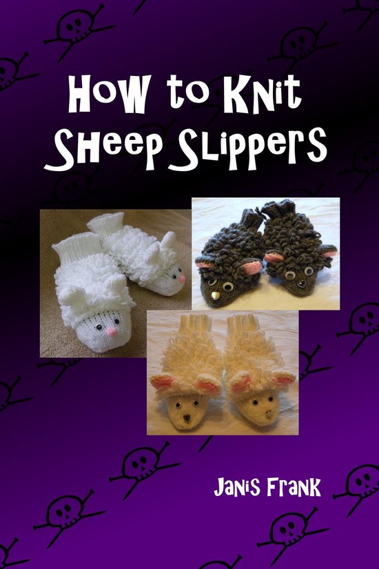 How to Knit Sheep Slippers - cover