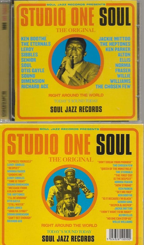 Soul Jazz Records presenteert Studio One Soul, de originele compilatie met artiesten als Ken Boothe, The Eternals en Leroy Sibbles.