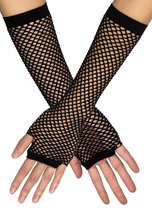 Boland - Handschoenen elleboog New York Zwart - Volwassenen - Unisex - Hippie