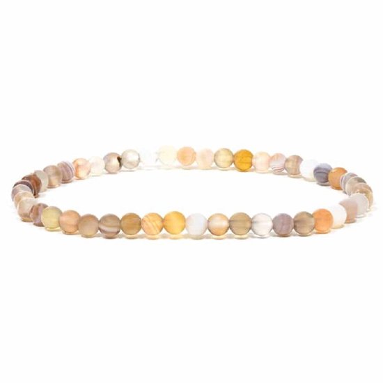 Bracelet Agate Élastique