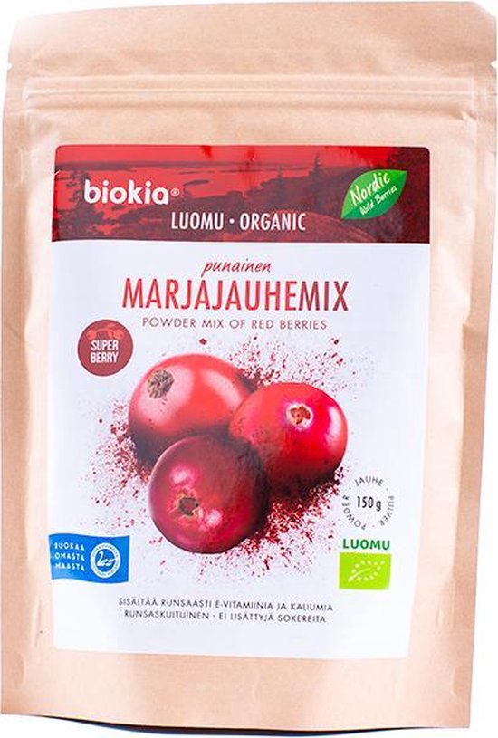 Biokia bessen poeder mix rood | bol.com