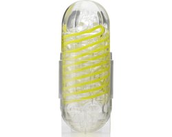 Tenga - Spinner 03 Shell Masturbator - Transparant/Neon
