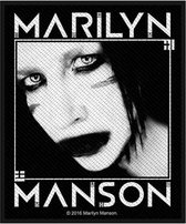 Marilyn Manson Patch Villain Zwart
