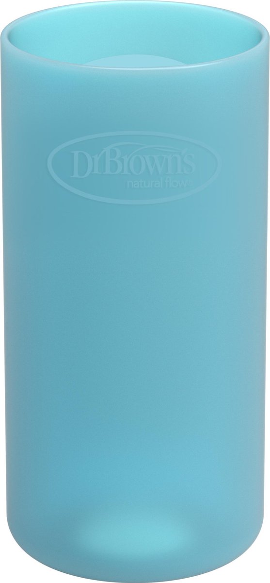 Dr. Brown's Flesbeschermer - Smalle halsfles - 250ml - Blauw van Dr. Brown's — afbeelding 2