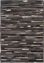Bruin Grijs vloerkleed - 120x170 cm  -  A-symmetrisch patroon - Modern