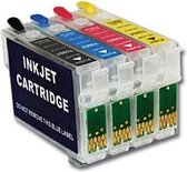 Geschikt inkt cartridges Epson 16 T16 16XL T1636 T1631 T1632 T1633 T1634 Hervulbare Cartridges Met ARC Chip 4 Stuks Smart Ink Huismerk