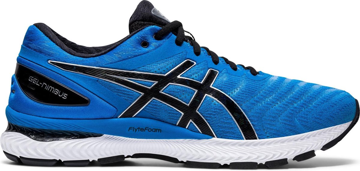 ASICS GEL-Nimbus 22 Heren - Blauw - maat 44.5 | bol.com
